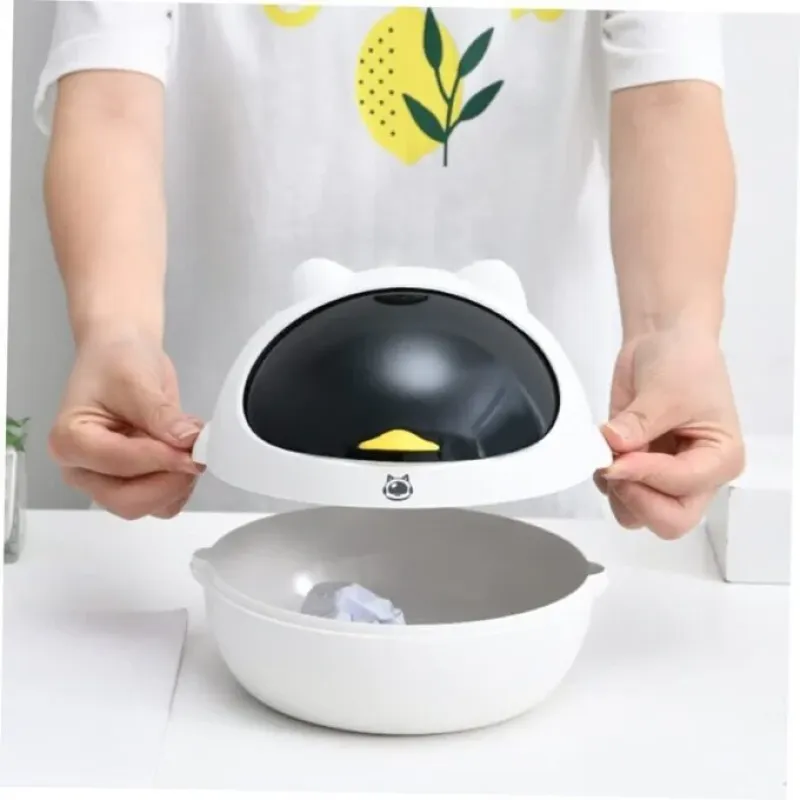 Comprar Mini Basurera De Escritorio Con Tapa Dec en Electroshopy